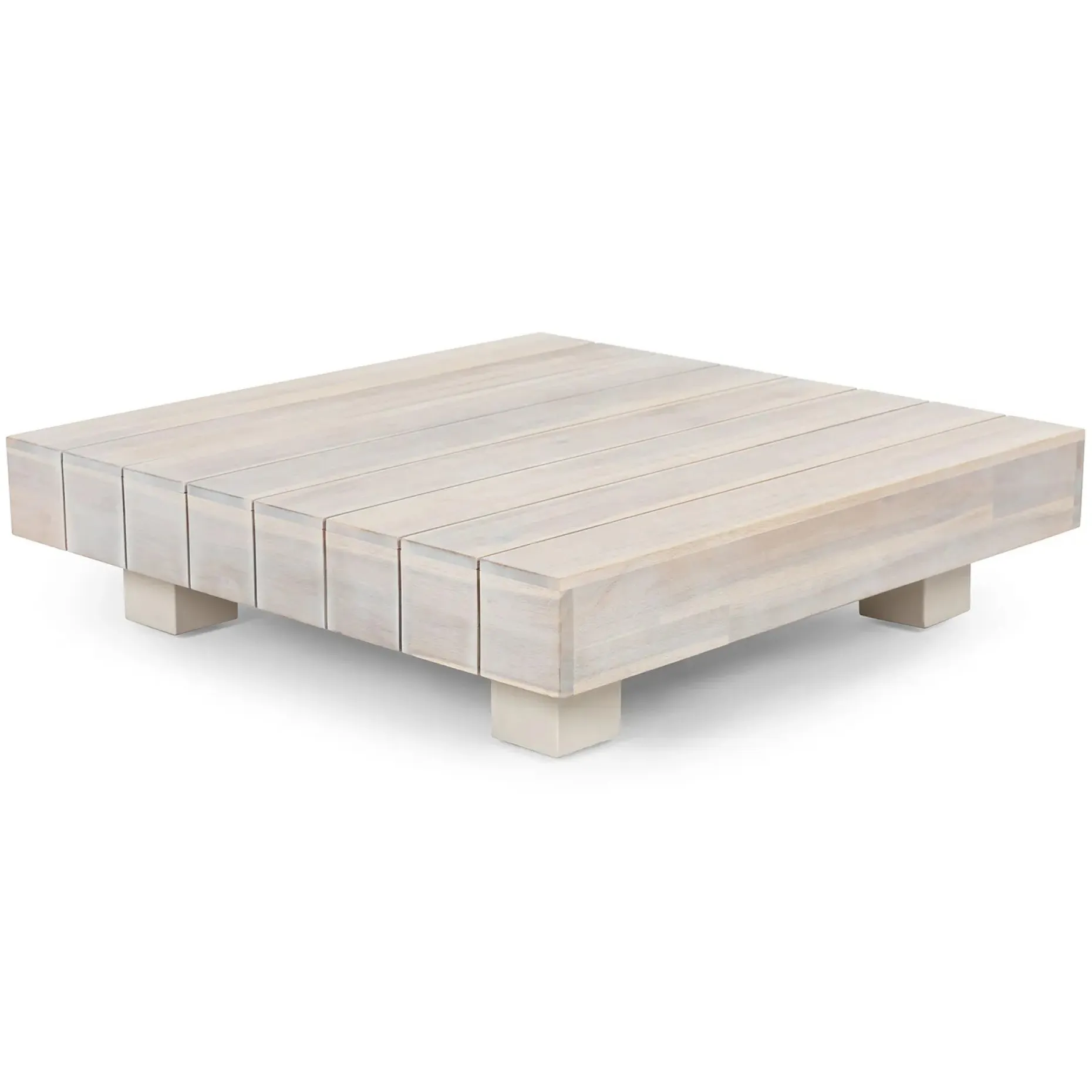 Lubek 32.5" Outdoor Coffee Table - Byron Gray