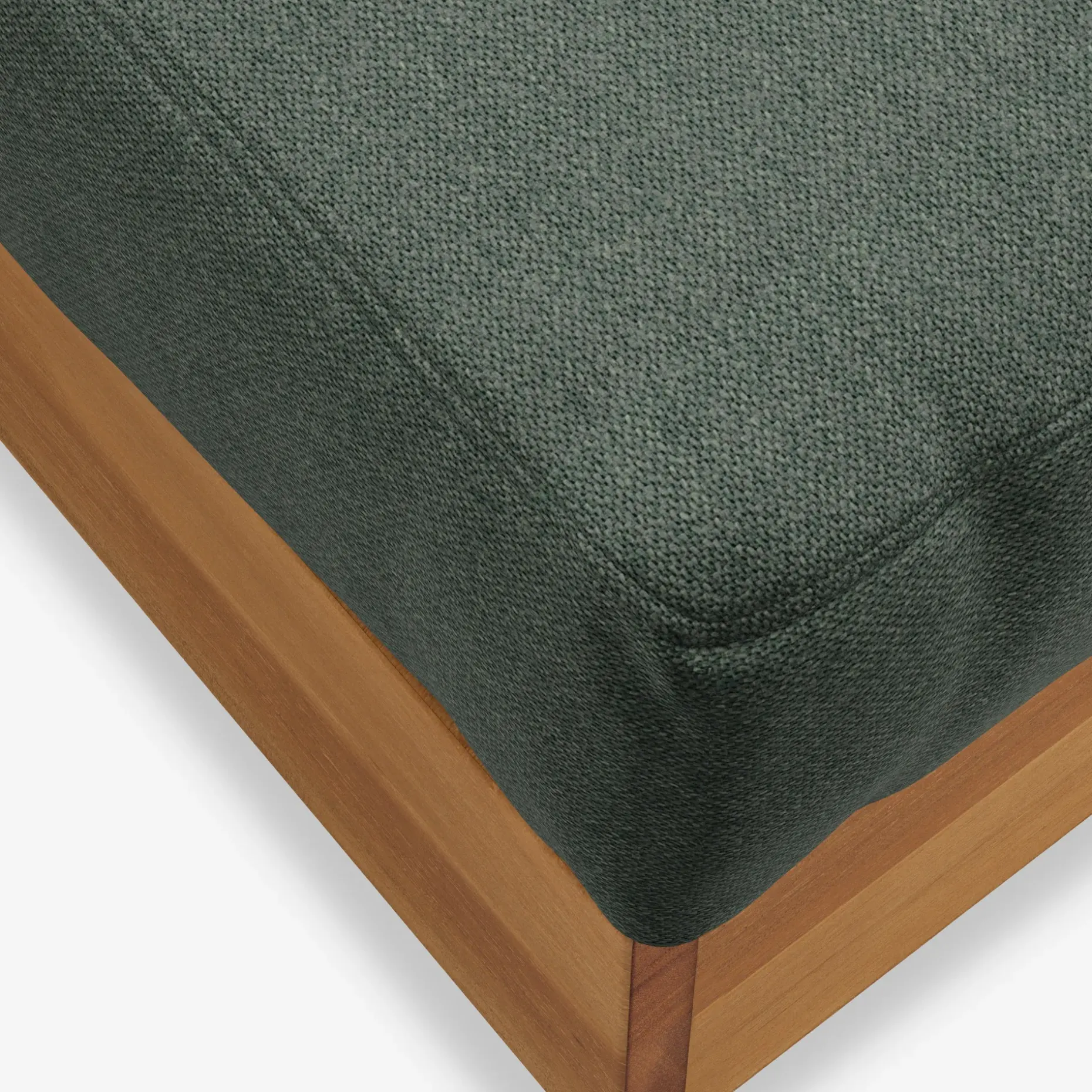 Lubek 69.25" Outdoor Low Left Chaise Lounge - Dravite Green