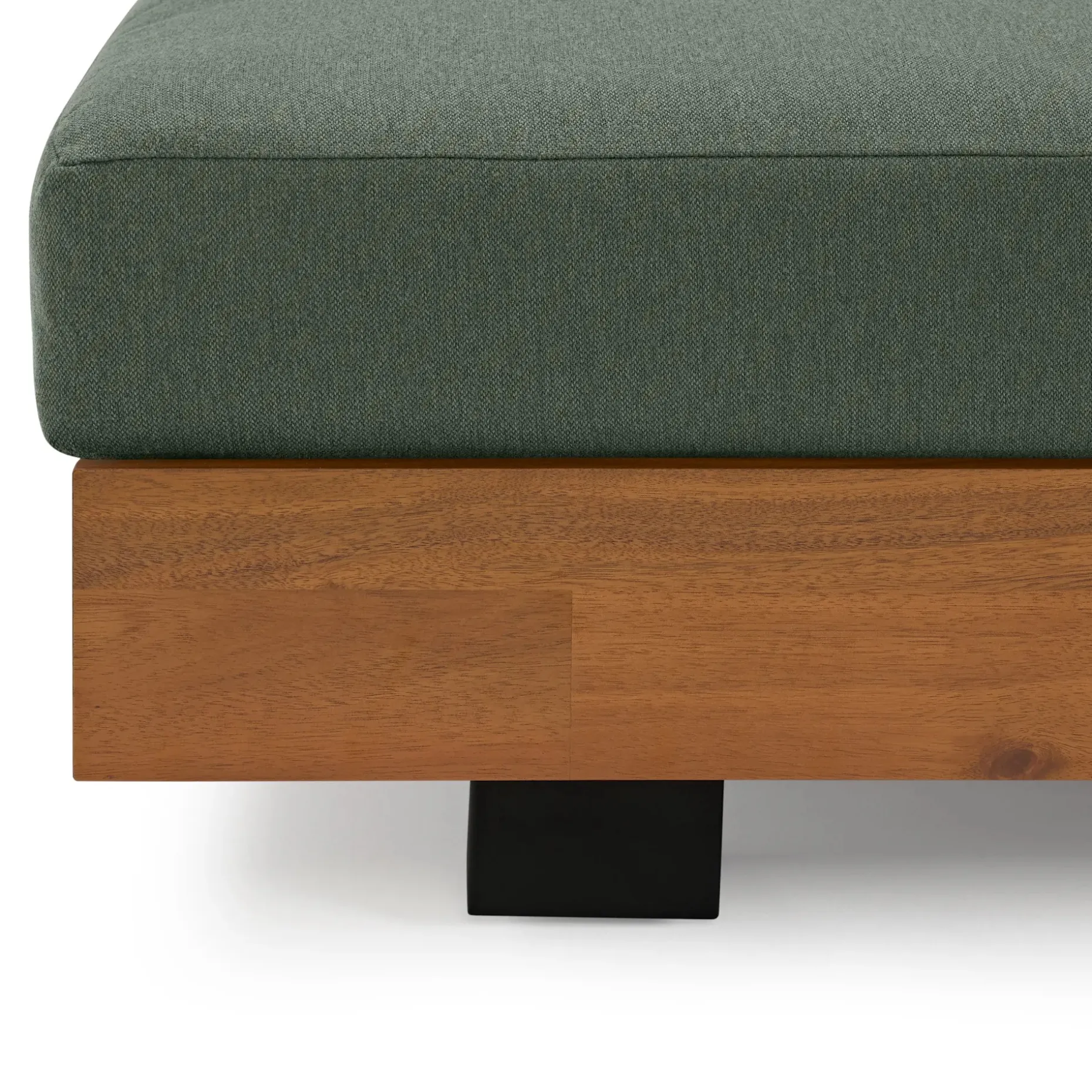 Lubek 69.25" Outdoor Low Left Chaise Lounge - Dravite Green