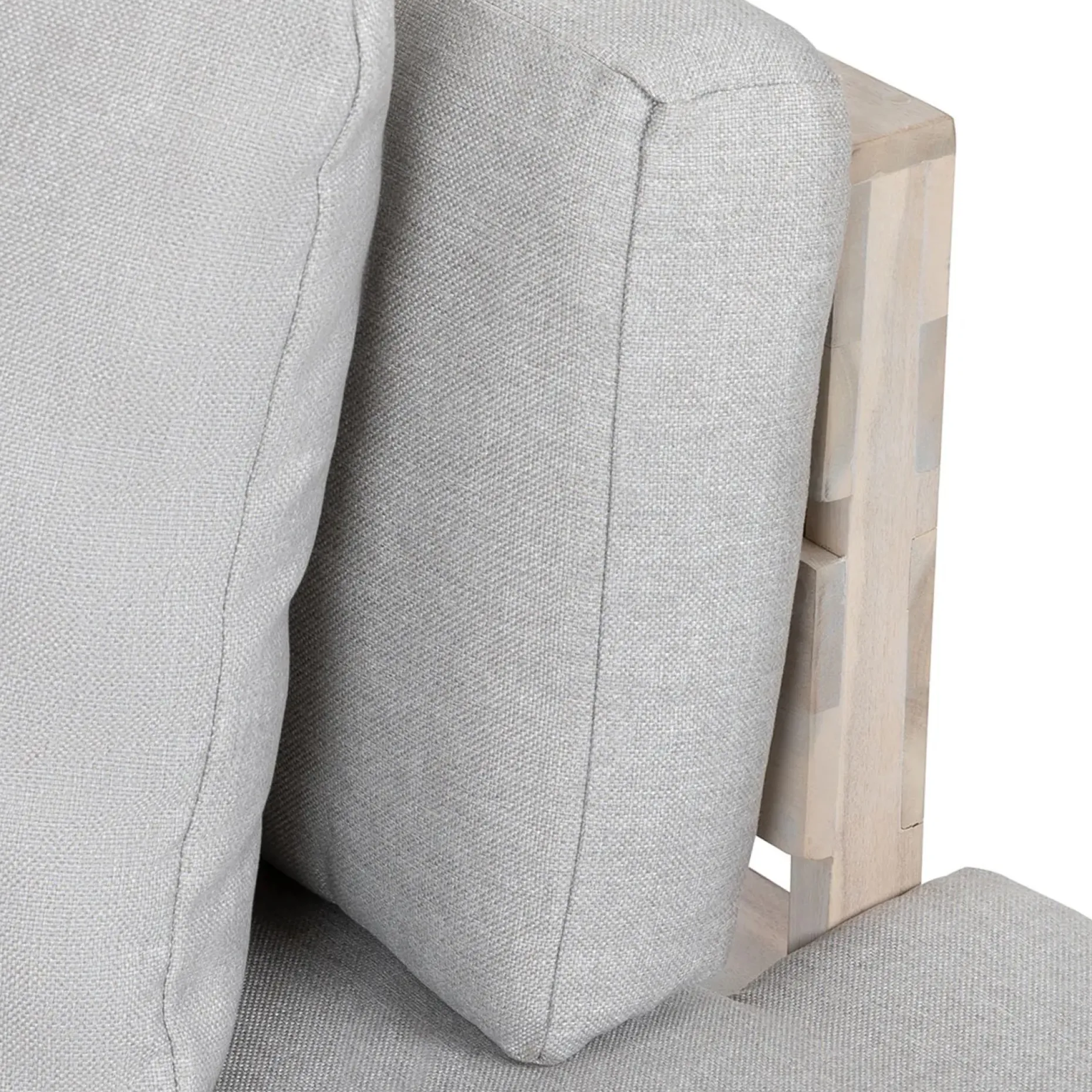 Lubek 82.5" Outdoor Low Left Sectional Set - Beach Sand