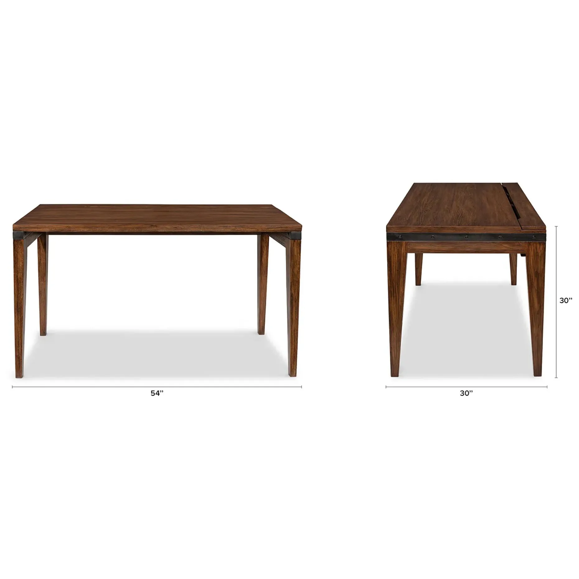 Madera 54" Desk - Chestnut
