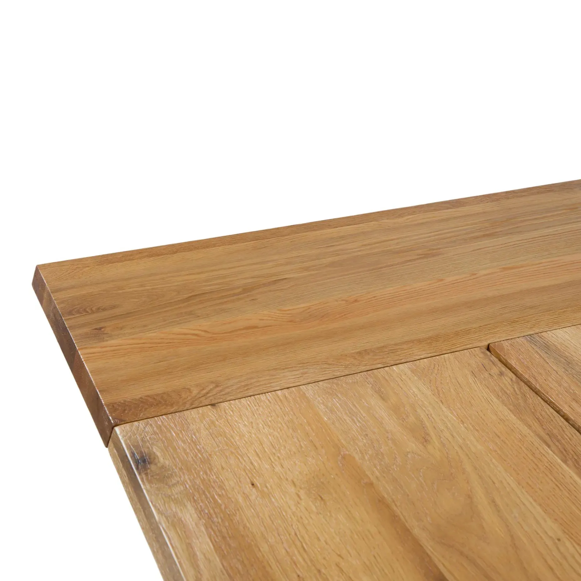 Madera 86" - 125" Solid Wood Extendable Dining Table - Oak