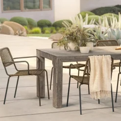 Manna Outdoor Dining Chair - Grove Green