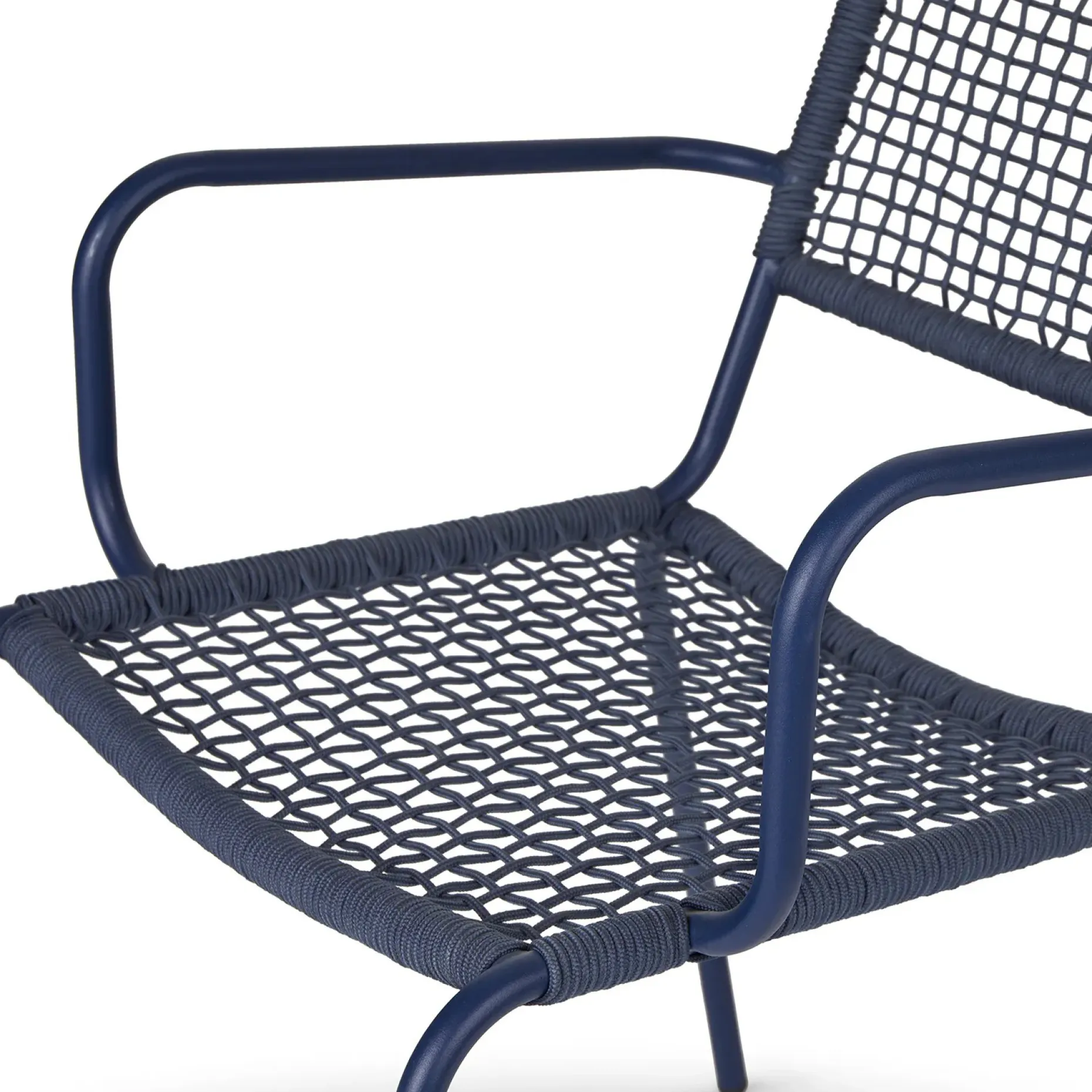 Manna Outdoor Dining Chair - Indigo Blue