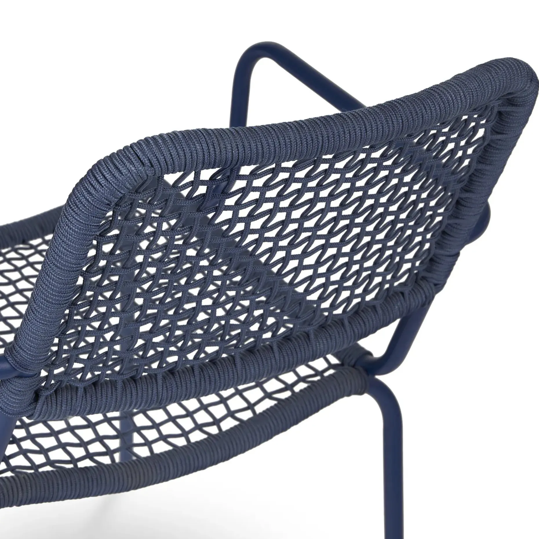 Manna Outdoor Dining Chair - Indigo Blue