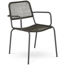 Manna Outdoor Dining Chair - Thunder Black