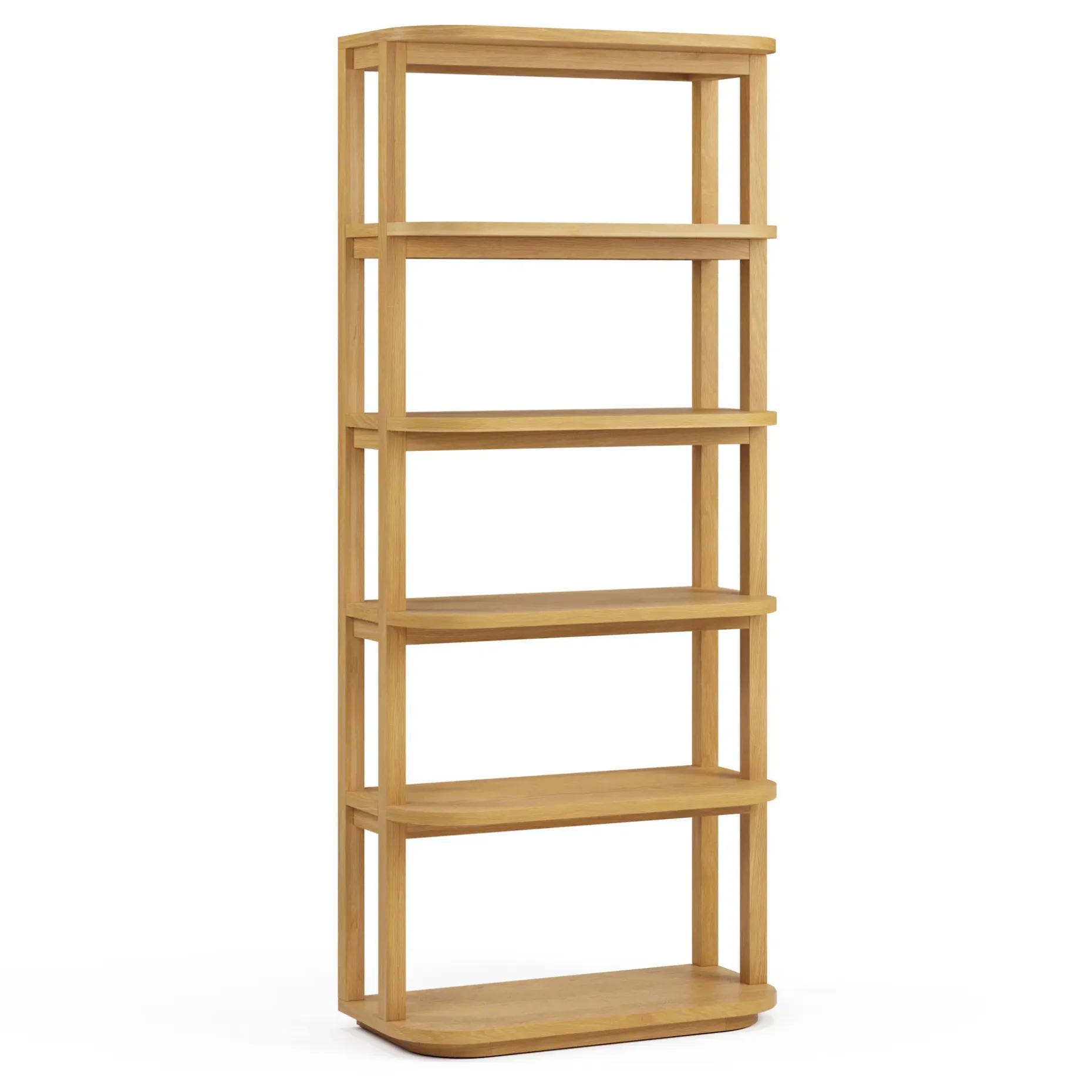 Maren 32" Shelving Unit - Natural Oak