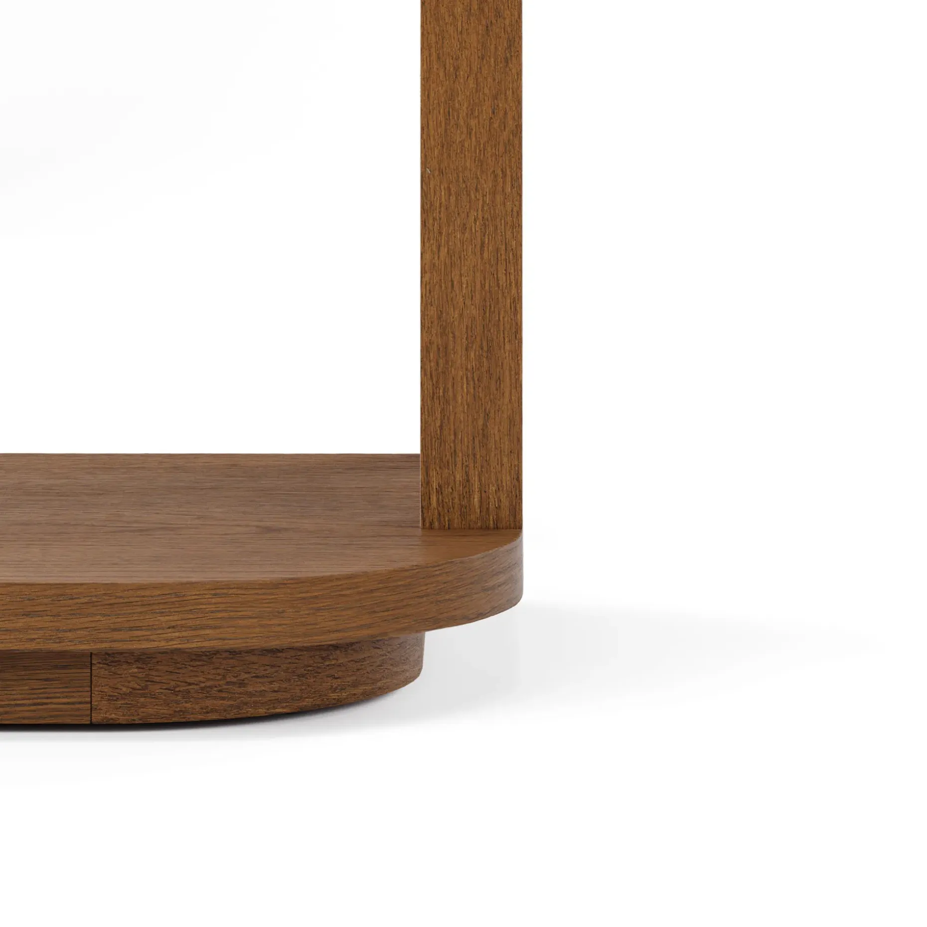 Maren 32" Shelving Unit - Smoked Oak