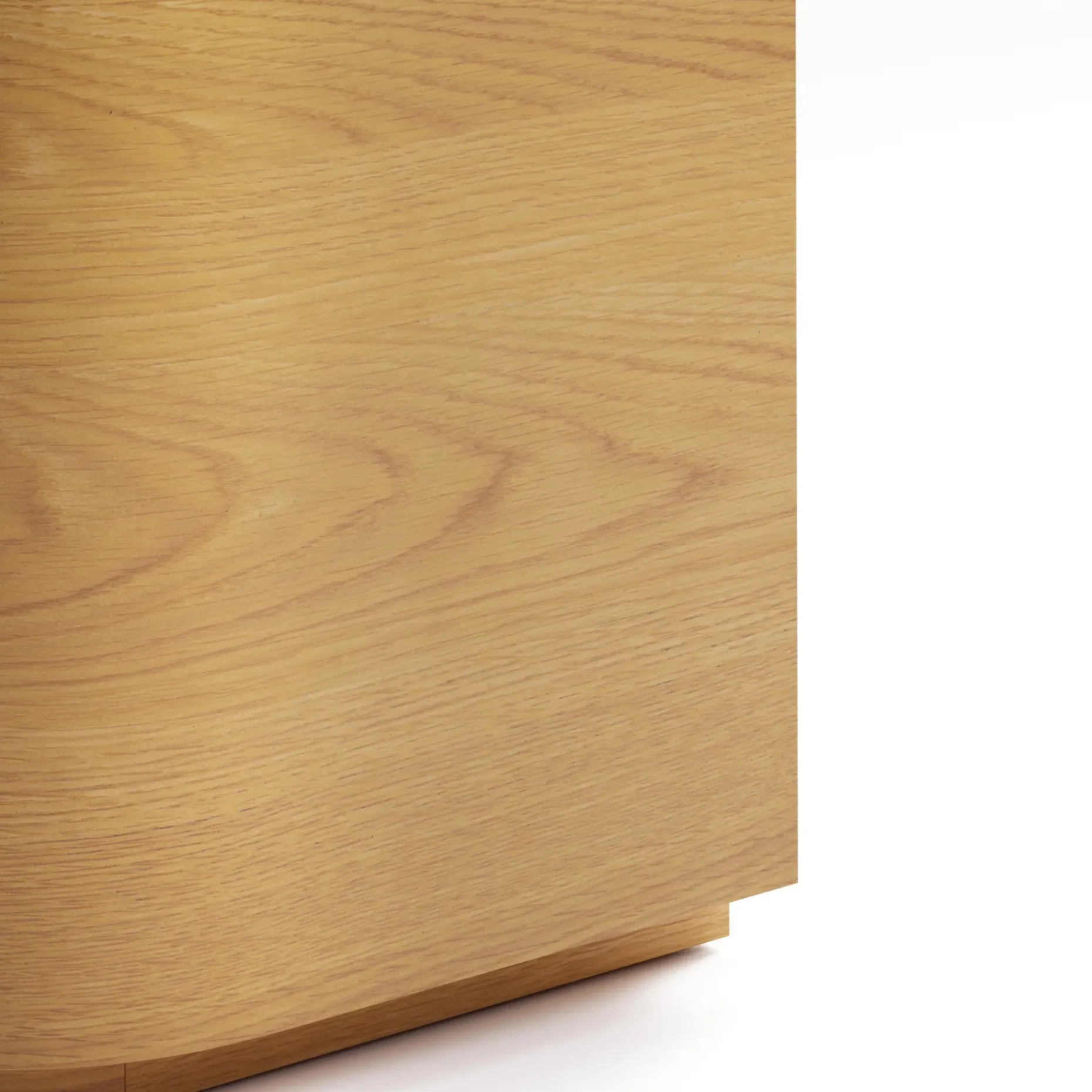 Maren 42" Shelving Unit with Storage - Natural Oak