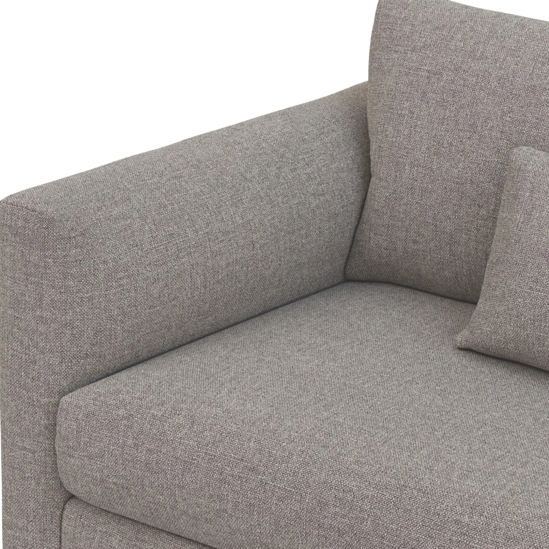 Marina 92" Corner Sectional - Hestia Gray
