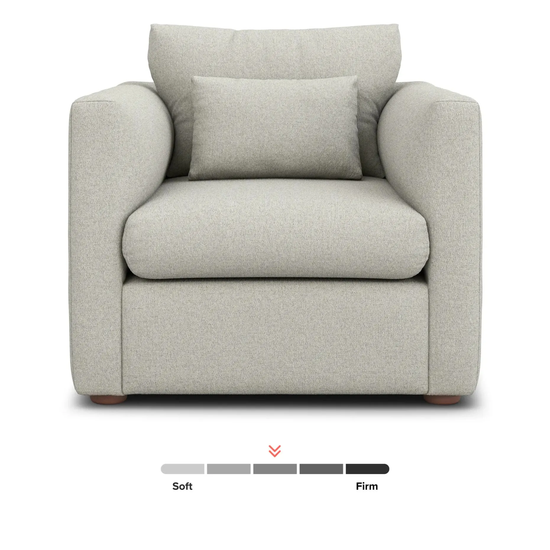 Marina 38" Lounge Chair - Clover Ivory