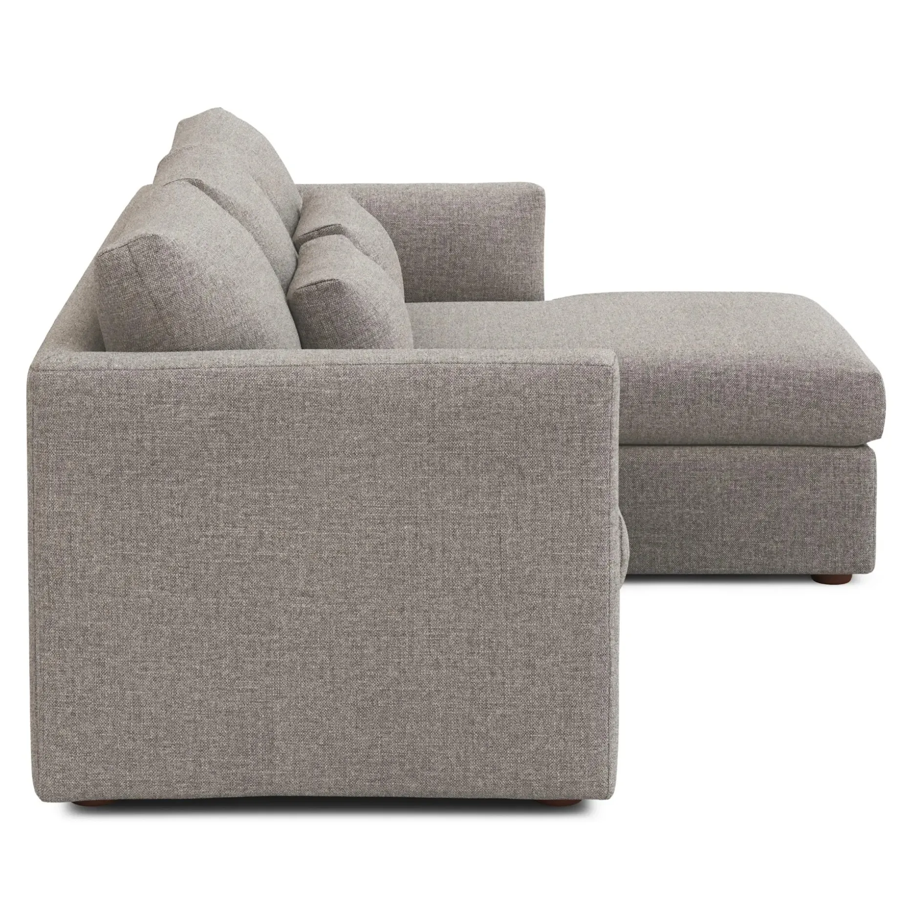 Marina 90" Reversible Storage Sleeper Sectional - Hestia Gray