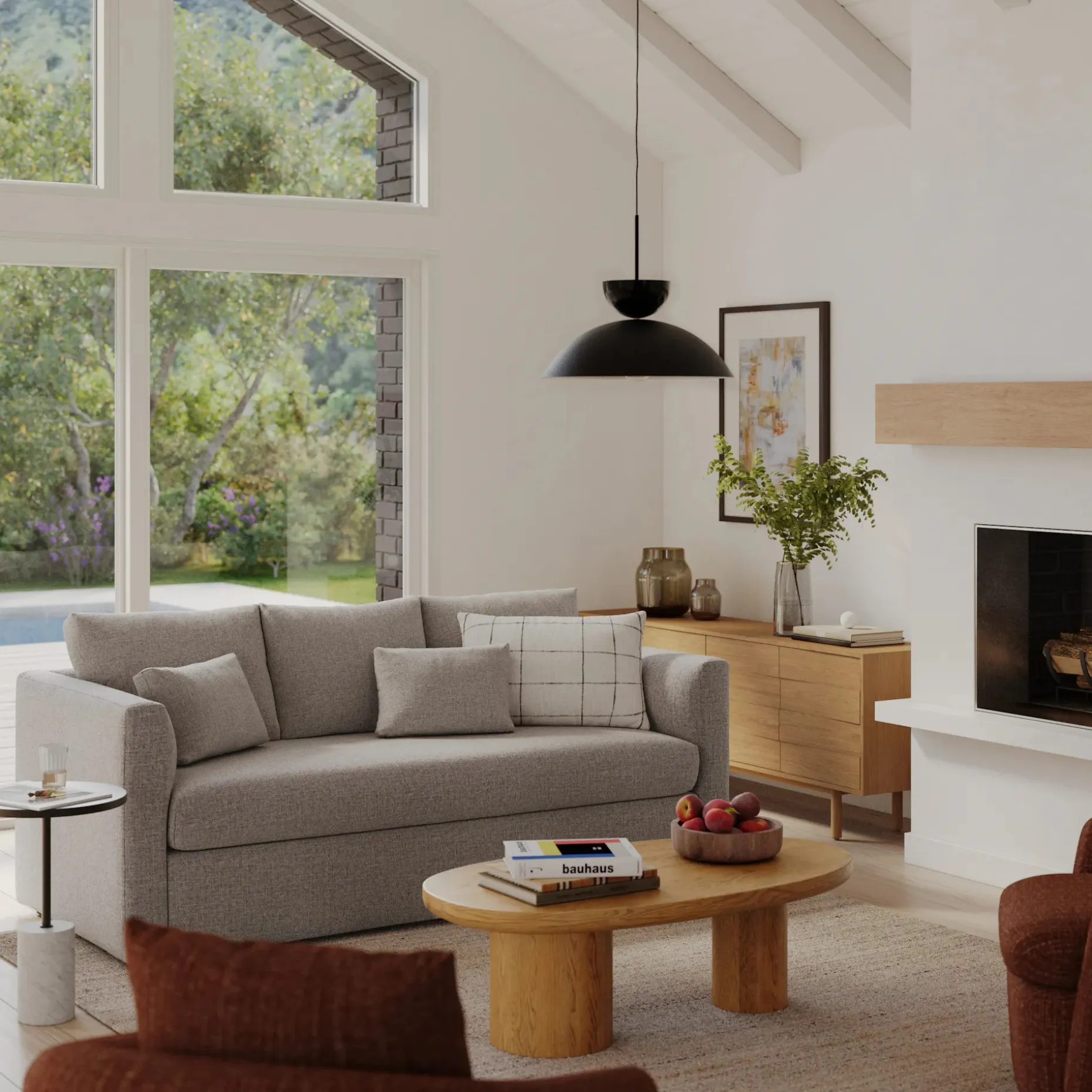 Marina 80" Sofa - Hestia Gray