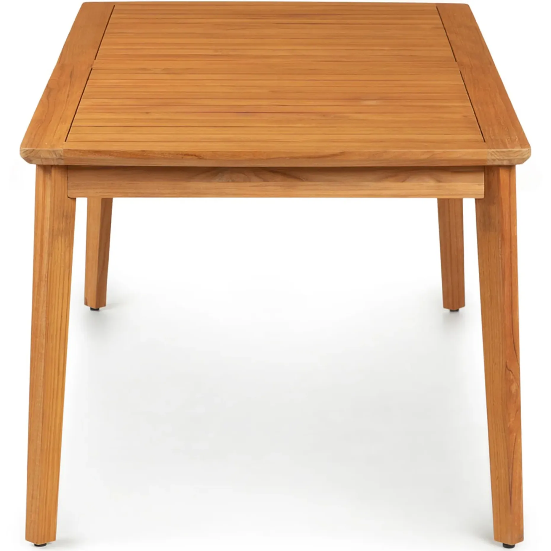 Marol 76.5" - 95.5" Outdoor Extendable Dining Table - Bronze Teak