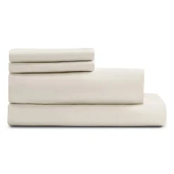 Meso King Brushed Cotton Sheet Set - Light Taupe