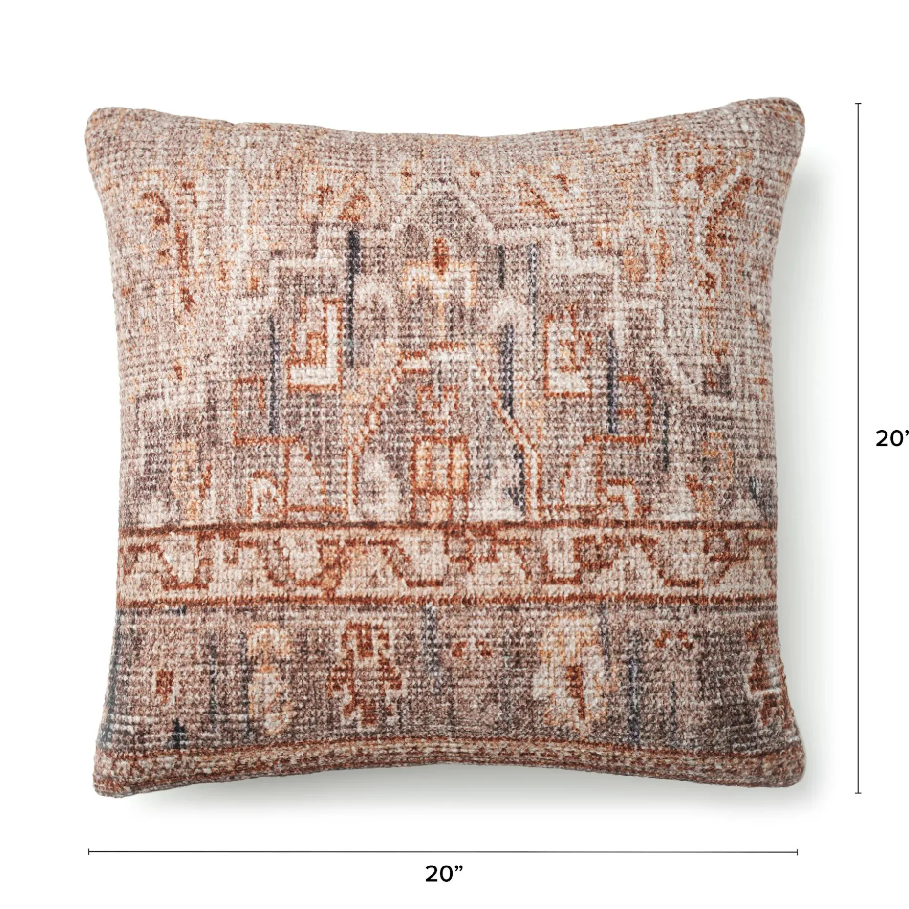 Mina Pillow - Rust