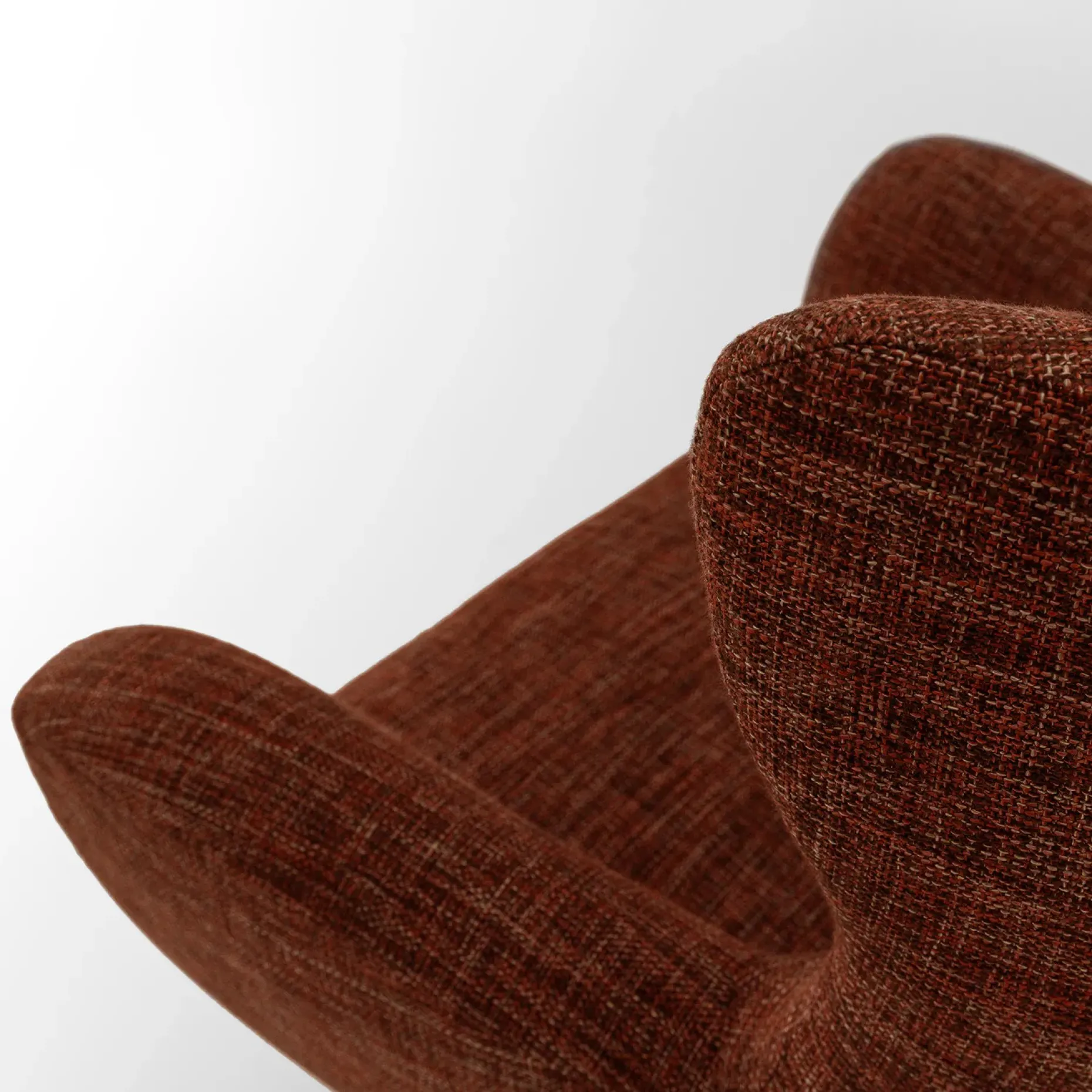 Mod 35" Lounge Chair - Orange Spice