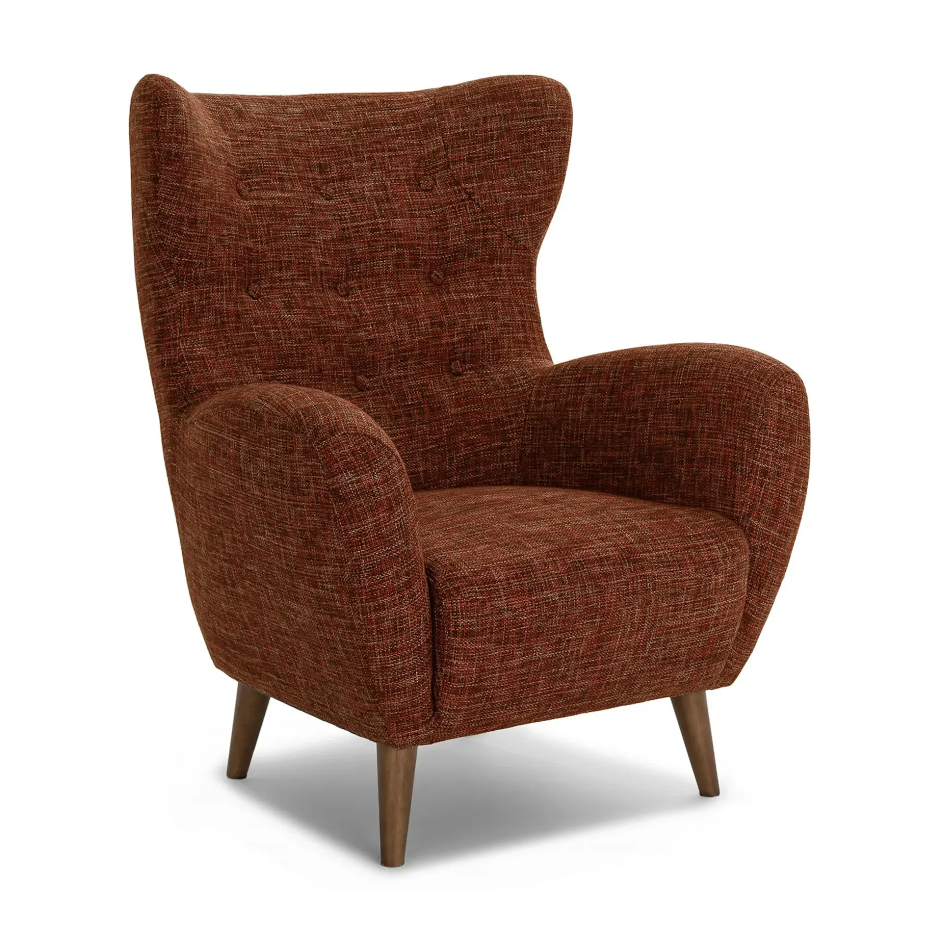 Mod 35" Lounge Chair - Orange Spice