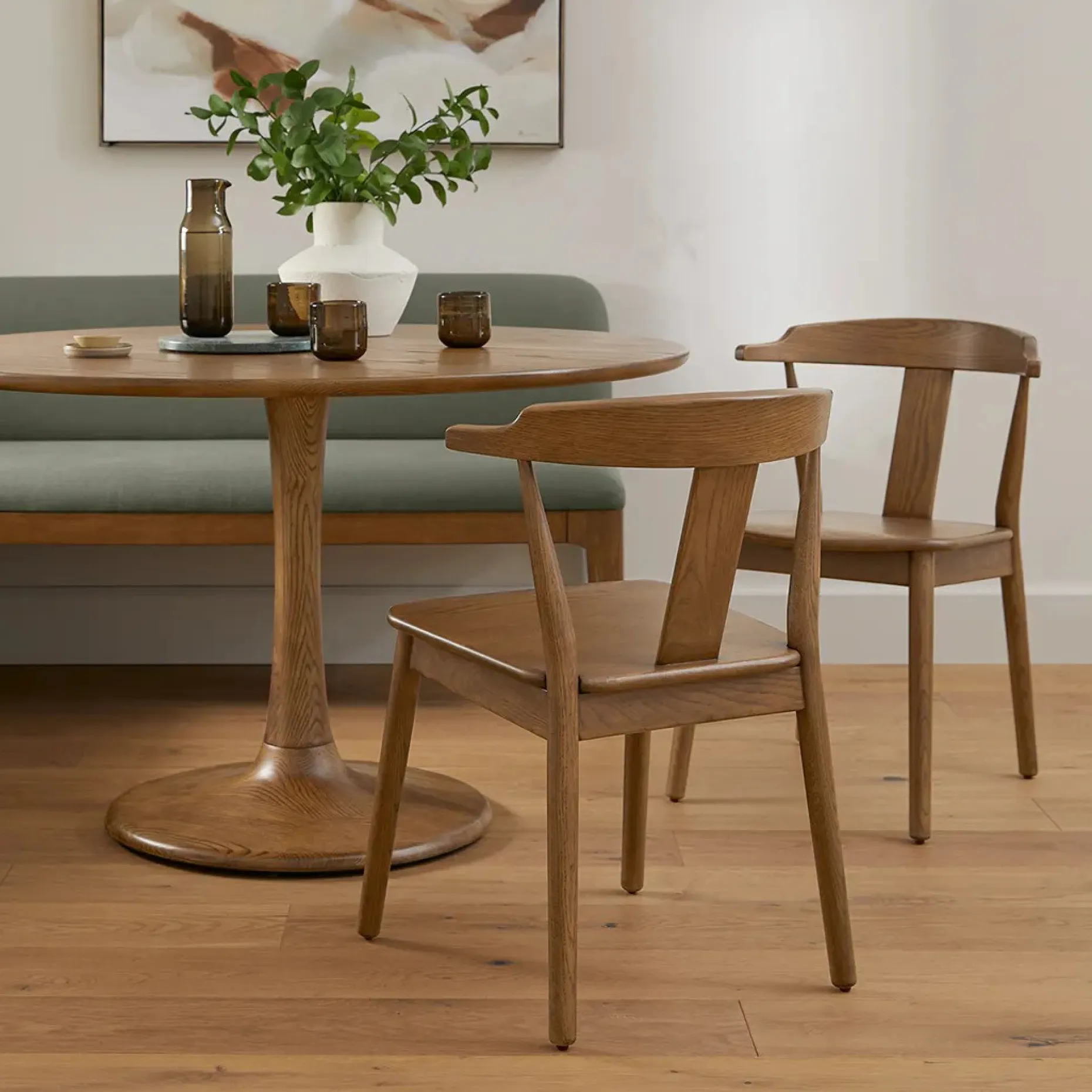 Morton Dining Chair - Smoked Oak
