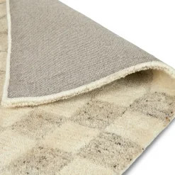 Murray 8 x 10 Wool Rug - Checkered Gray