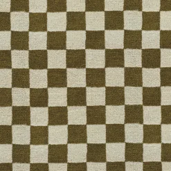 Murray 8 x 10 Wool Rug - Checkered Green