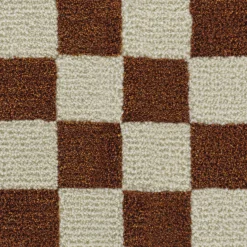 Murray 8 x 10 Wool Rug - Checkered Rust