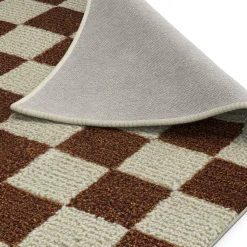 Murray 9 x 12 Wool Rug - Checkered Rust