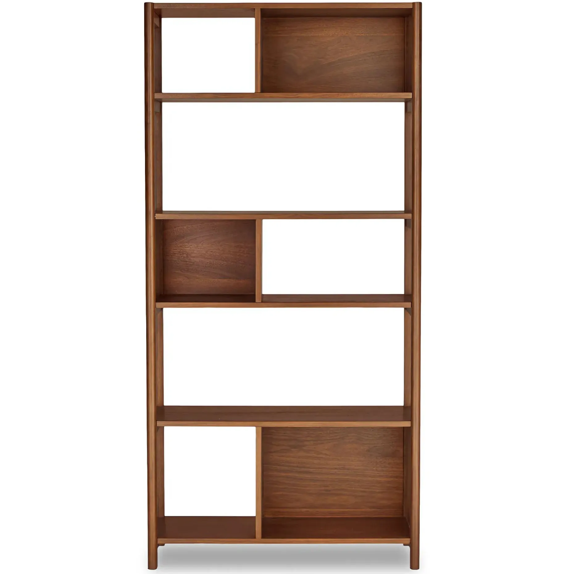 Mysen 34" Bookcase, Tall - Walnut