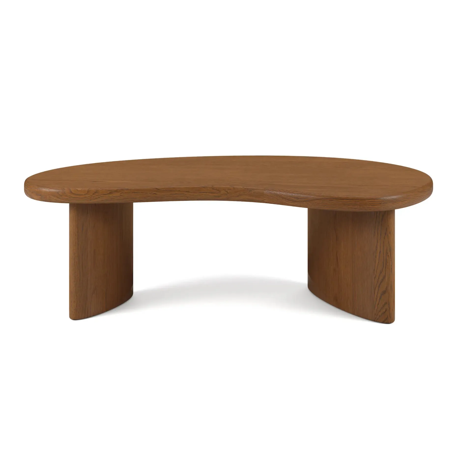 Neah 49" Coffee Table - Smoked Oak