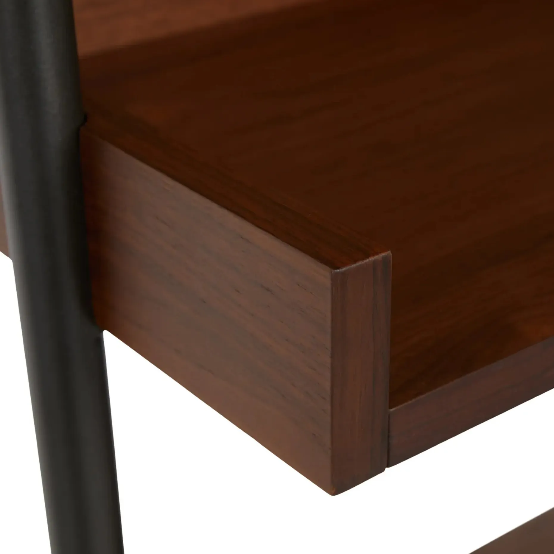 Newberry 31.25" Shelving Unit, Wide - Walnut