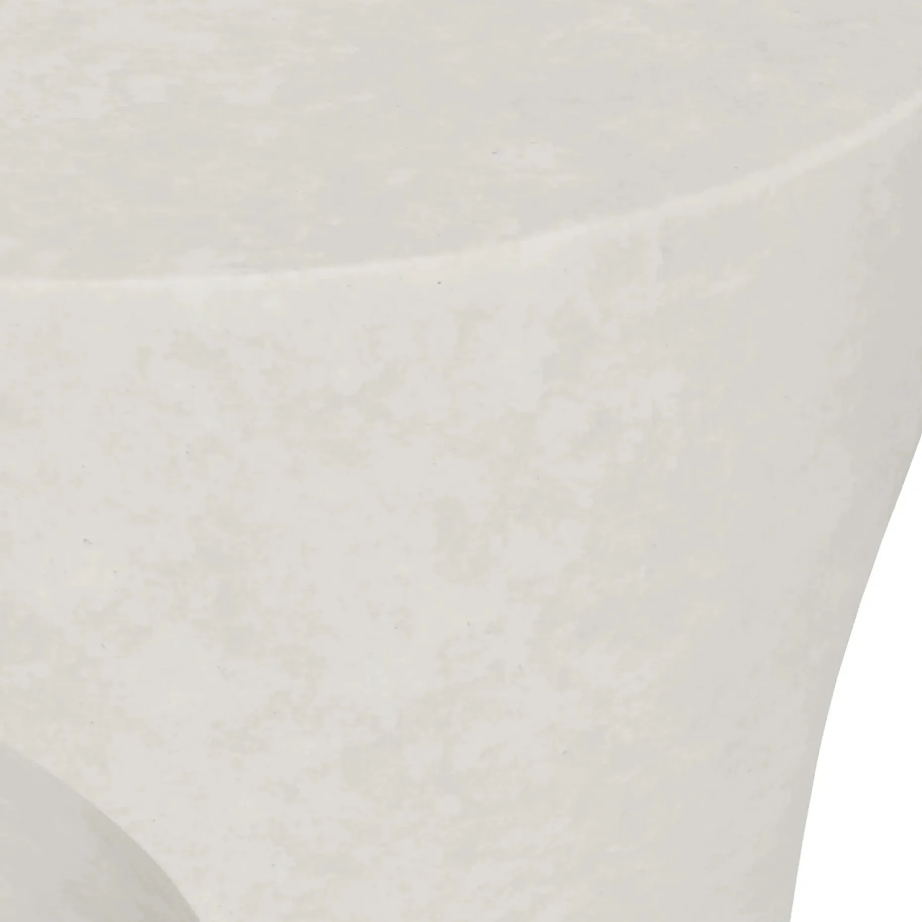 Noah Outdoor Cement Drink & Side Table Set - White