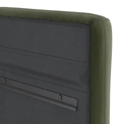 Noel King Tall Velvet Headboard - Hale Fir Green
