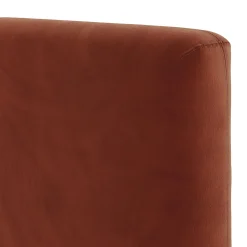 Noel King Velvet Headboard - Hale Rust