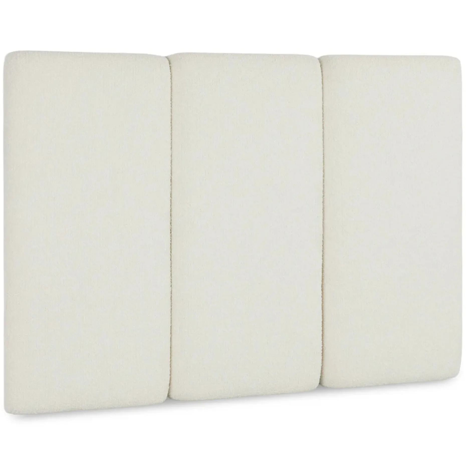 Noel Queen Headboard - Lunaria White Bouclé