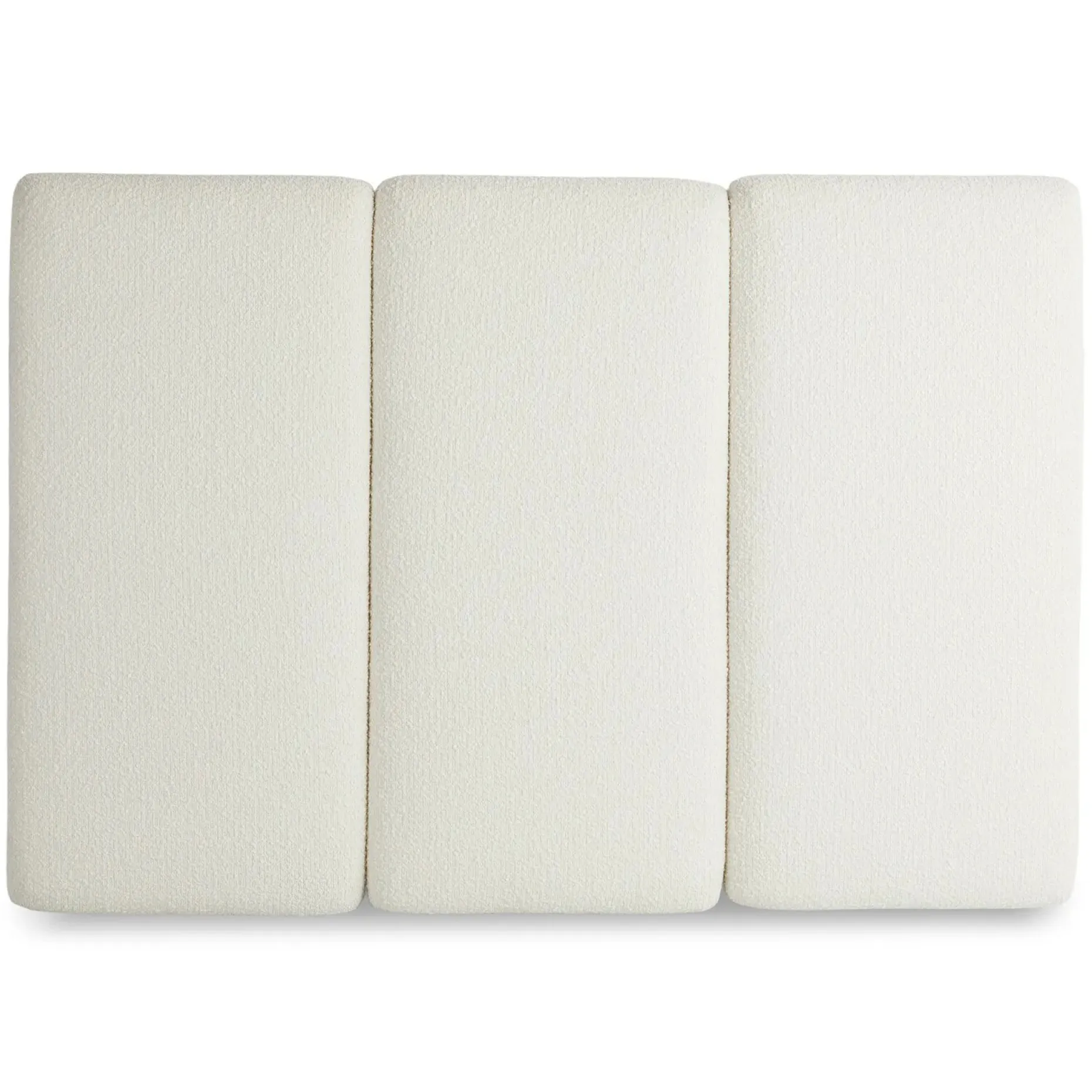 Noel Queen Headboard - Lunaria White Bouclé