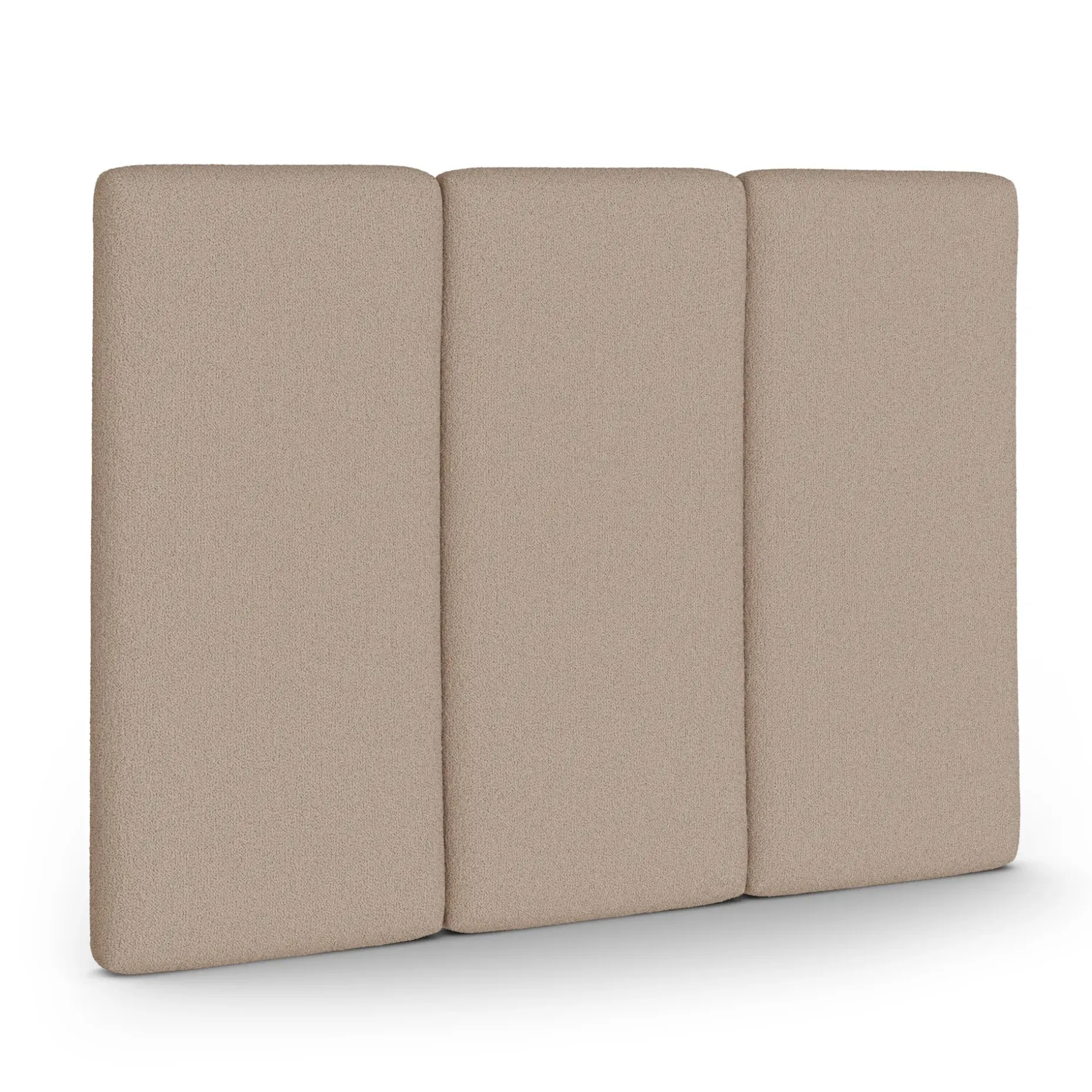 Noel Queen Headboard - Sandstone Wool Bouclé