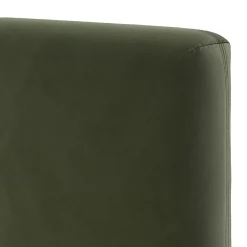 Noel Queen Tall Velvet Headboard - Hale Fir Green