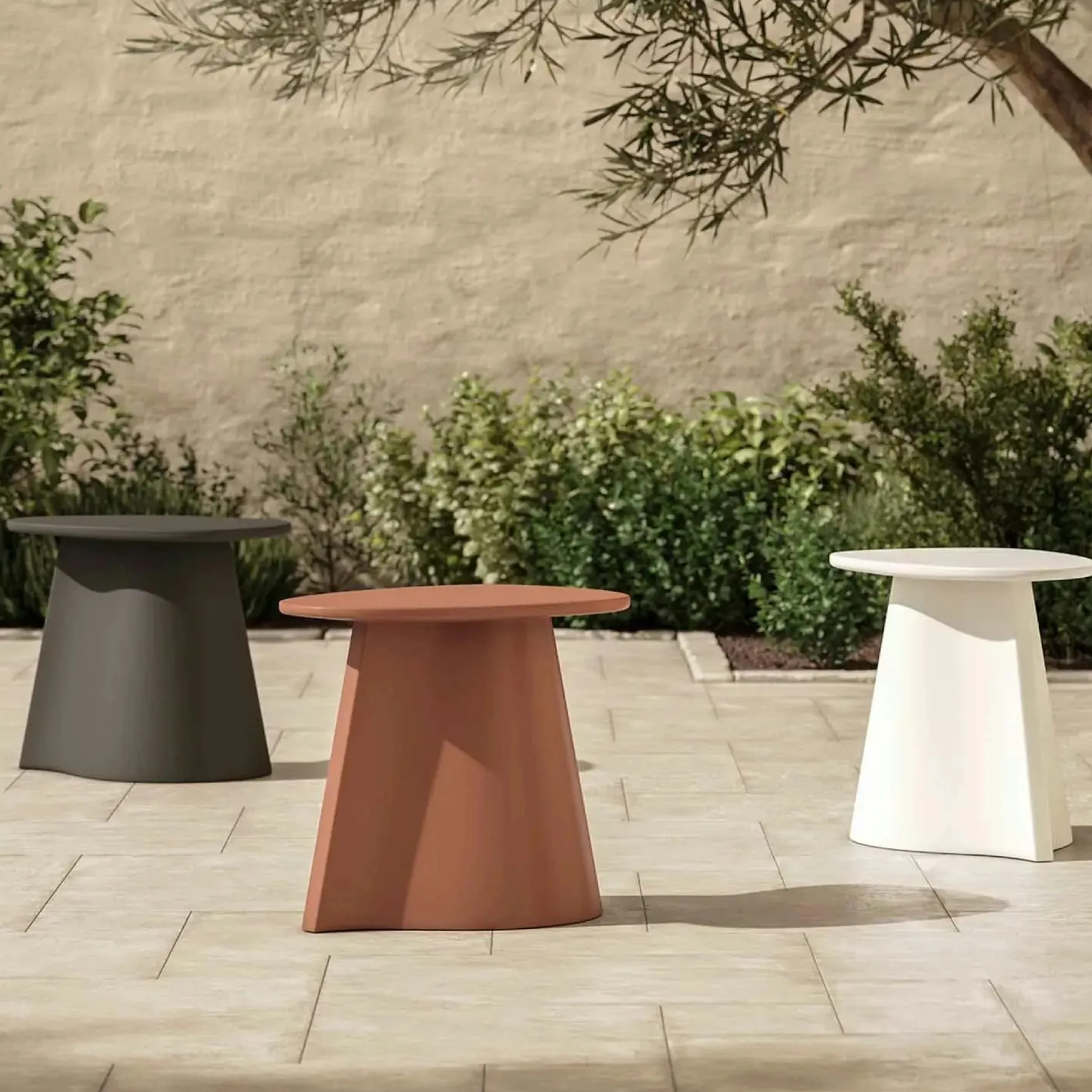 Noora Outdoor Side Table - Black