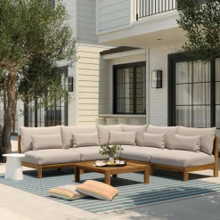 Noora Outdoor Side Table - White