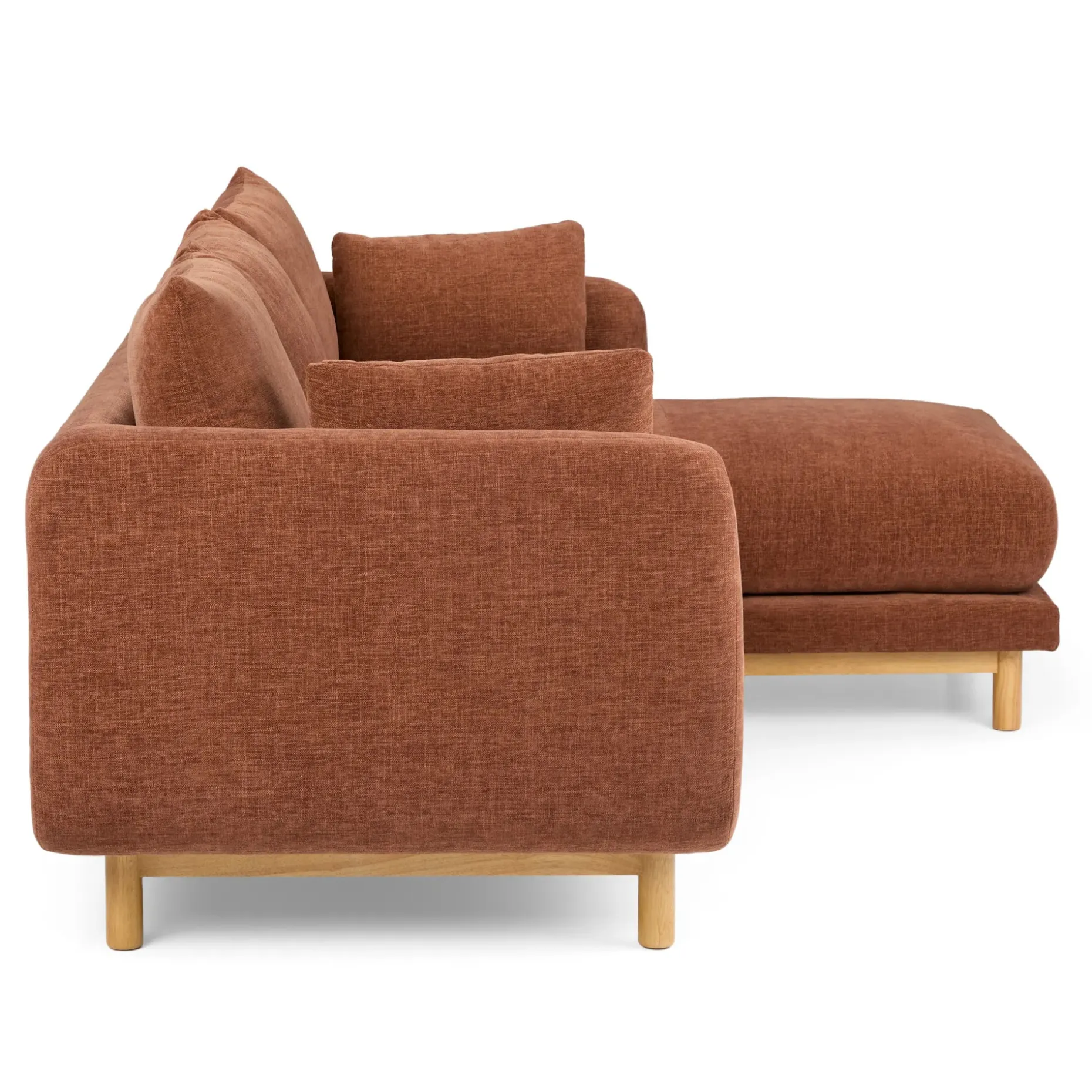 Nora 90" Reversible Sectional - Hestia Caramel