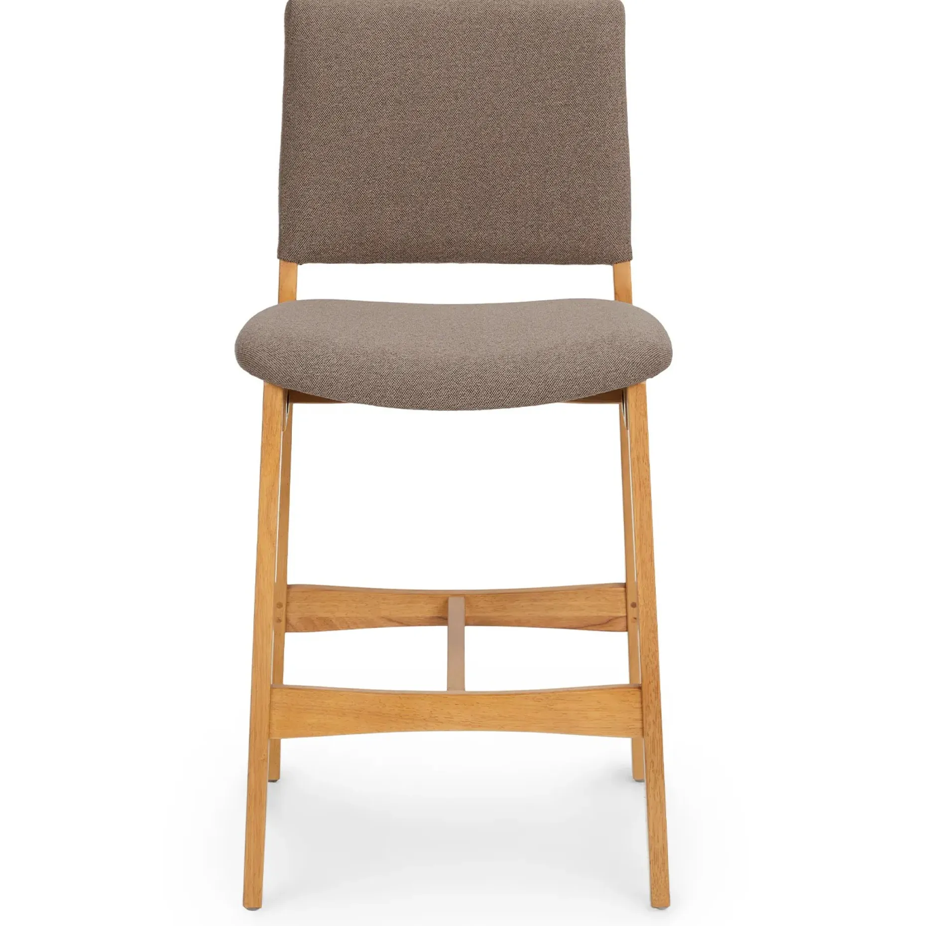 Nosh Counter Stool - Oak and Ratine Brown
