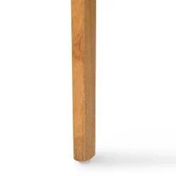 Nosh Dining Chair - Oak and Ratine Ivory