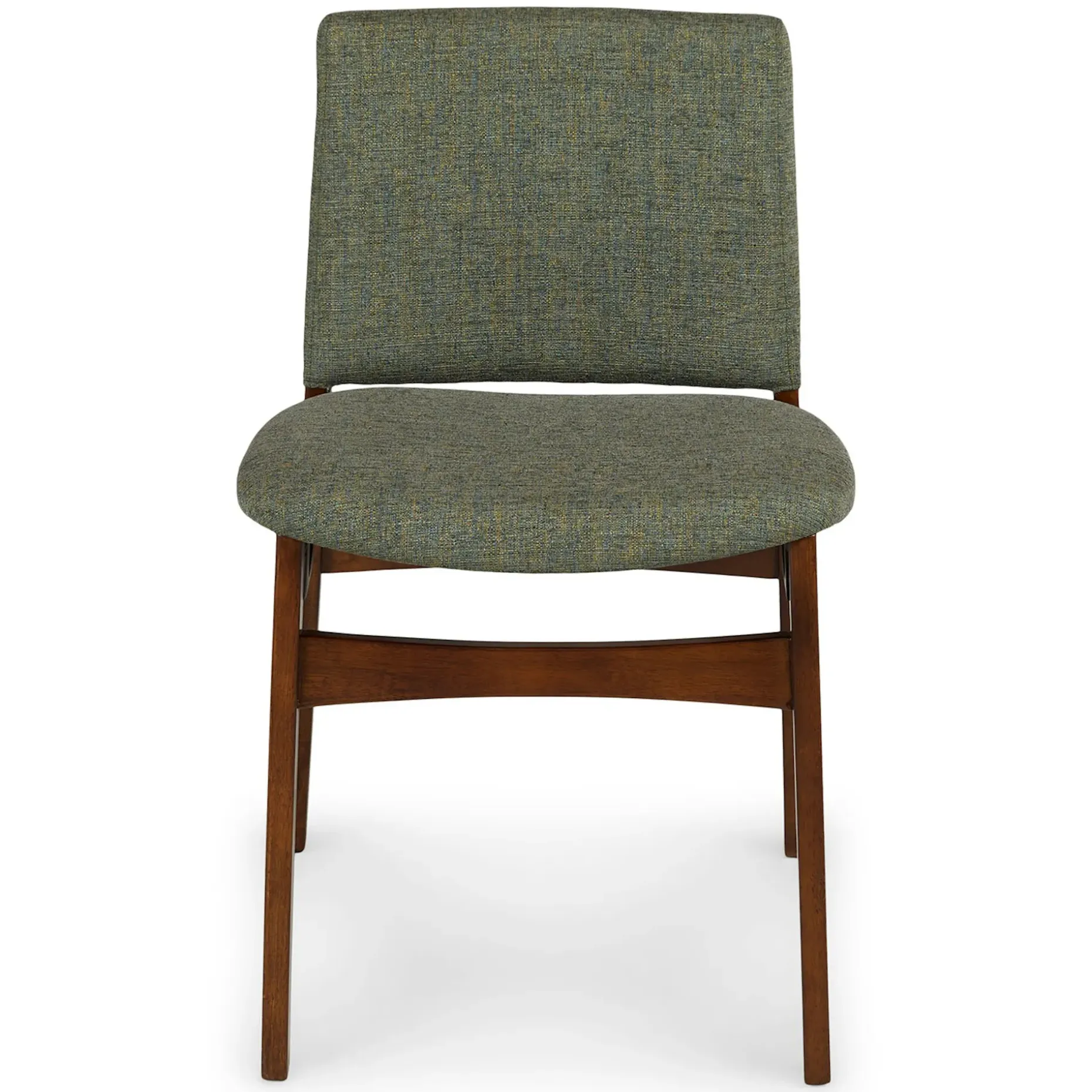 Nosh Dining Chair - Walnut and Hemlock Green