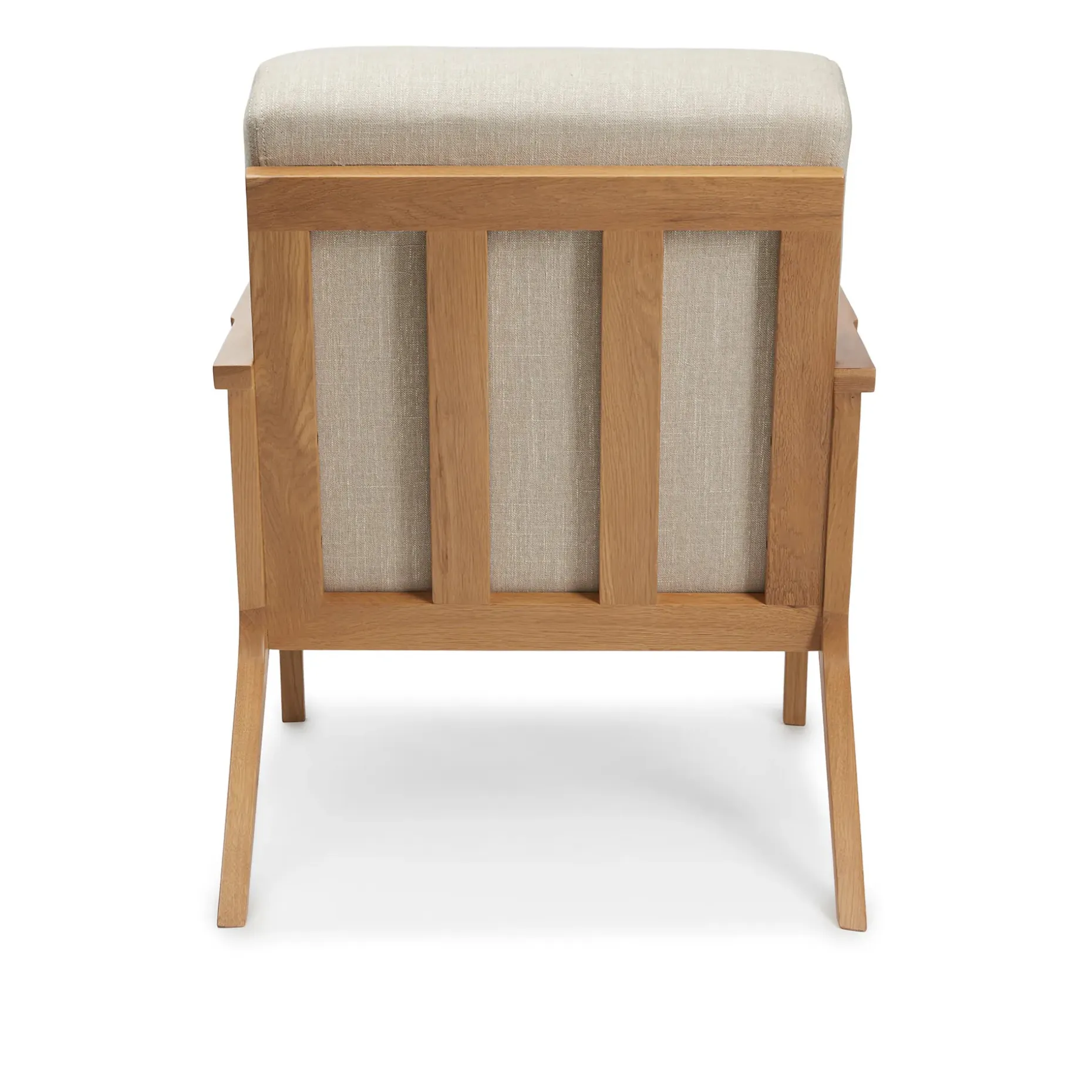 Otio 26" Lounge Chair - Oak and Welsh Taupe