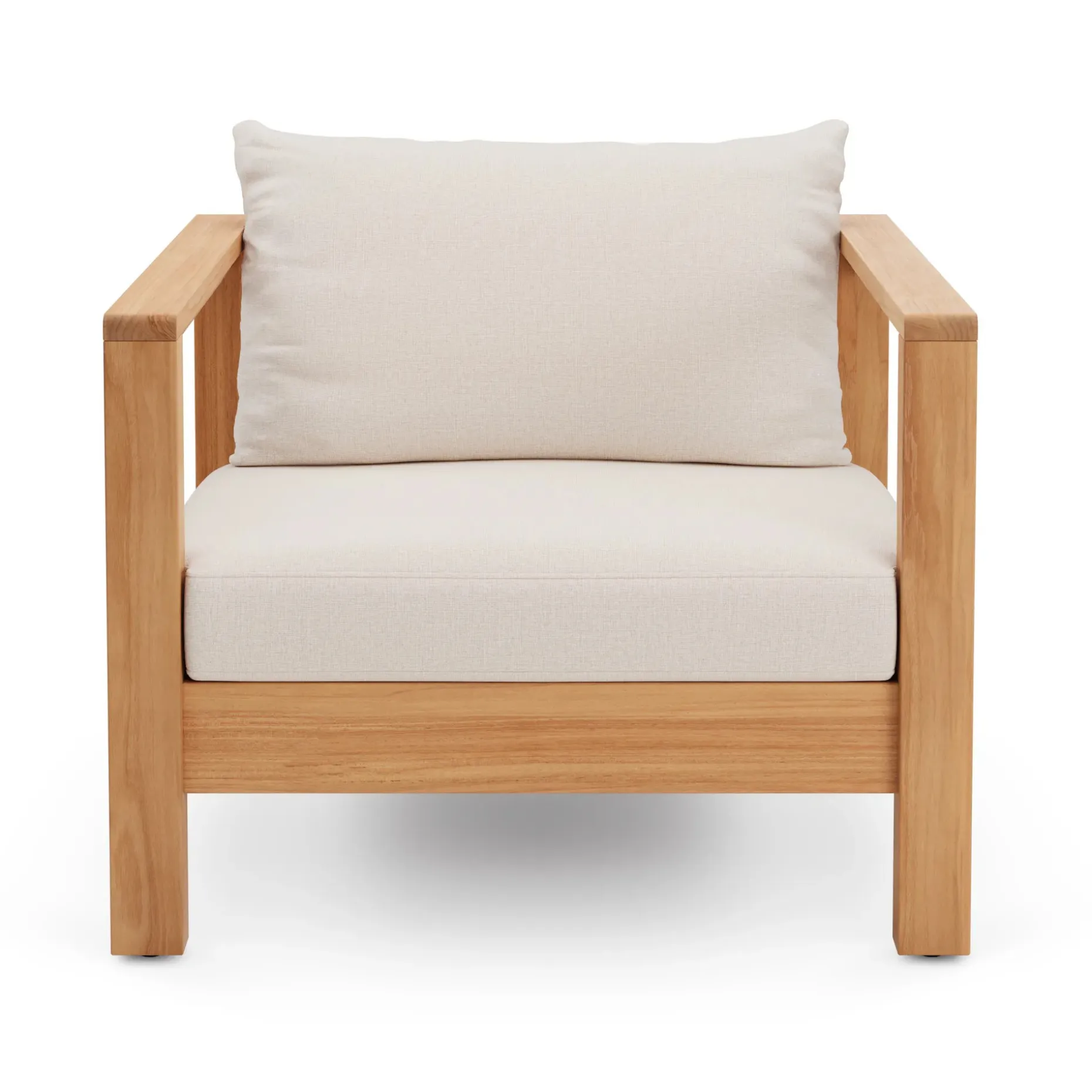 Palmera 34.5" Outdoor Lounge Chair - Portside Beige