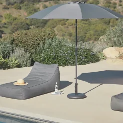 Paras Tilting Umbrella - Dark Gray