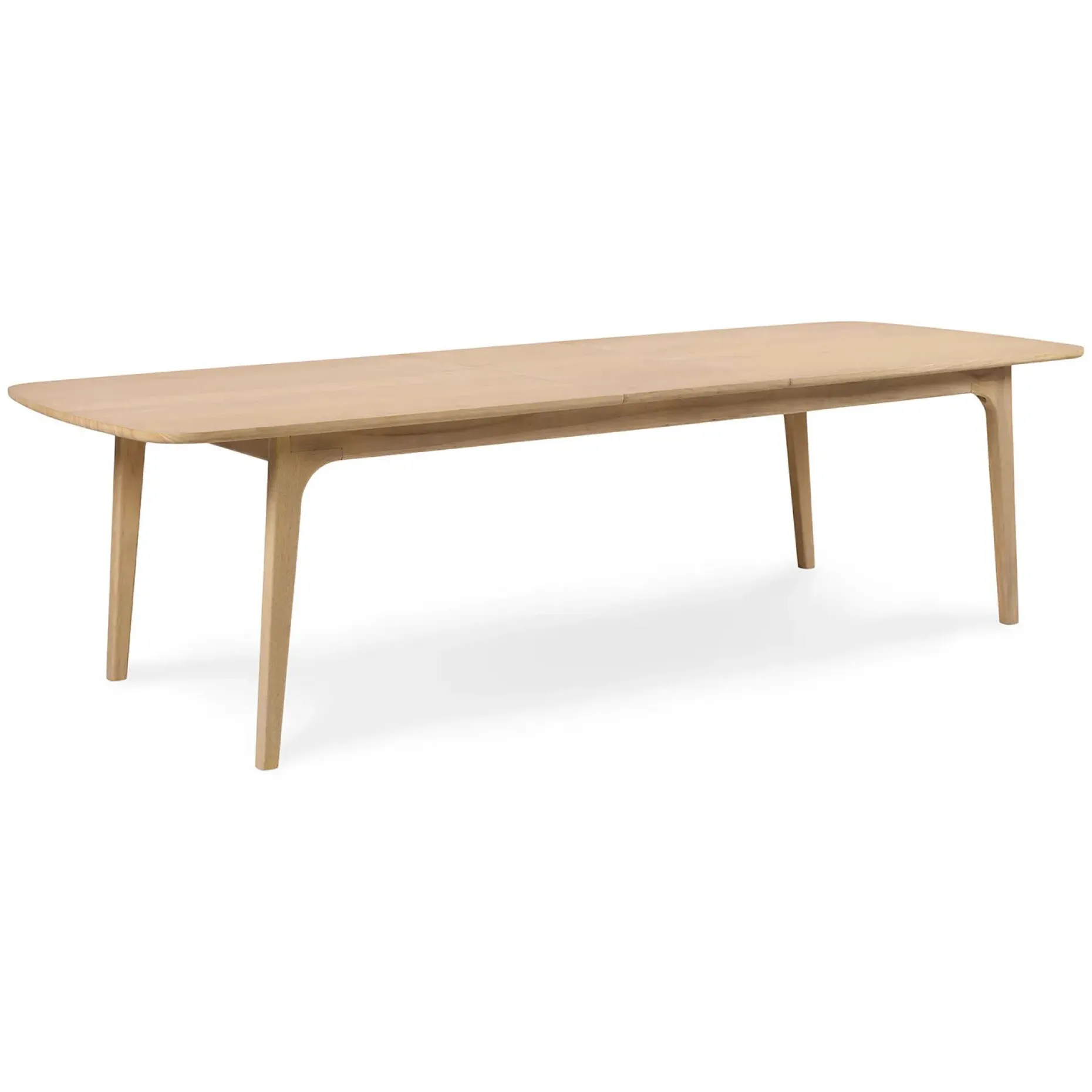 Plumas 92.5" - 112" Extendable Dining Table - White Oak
