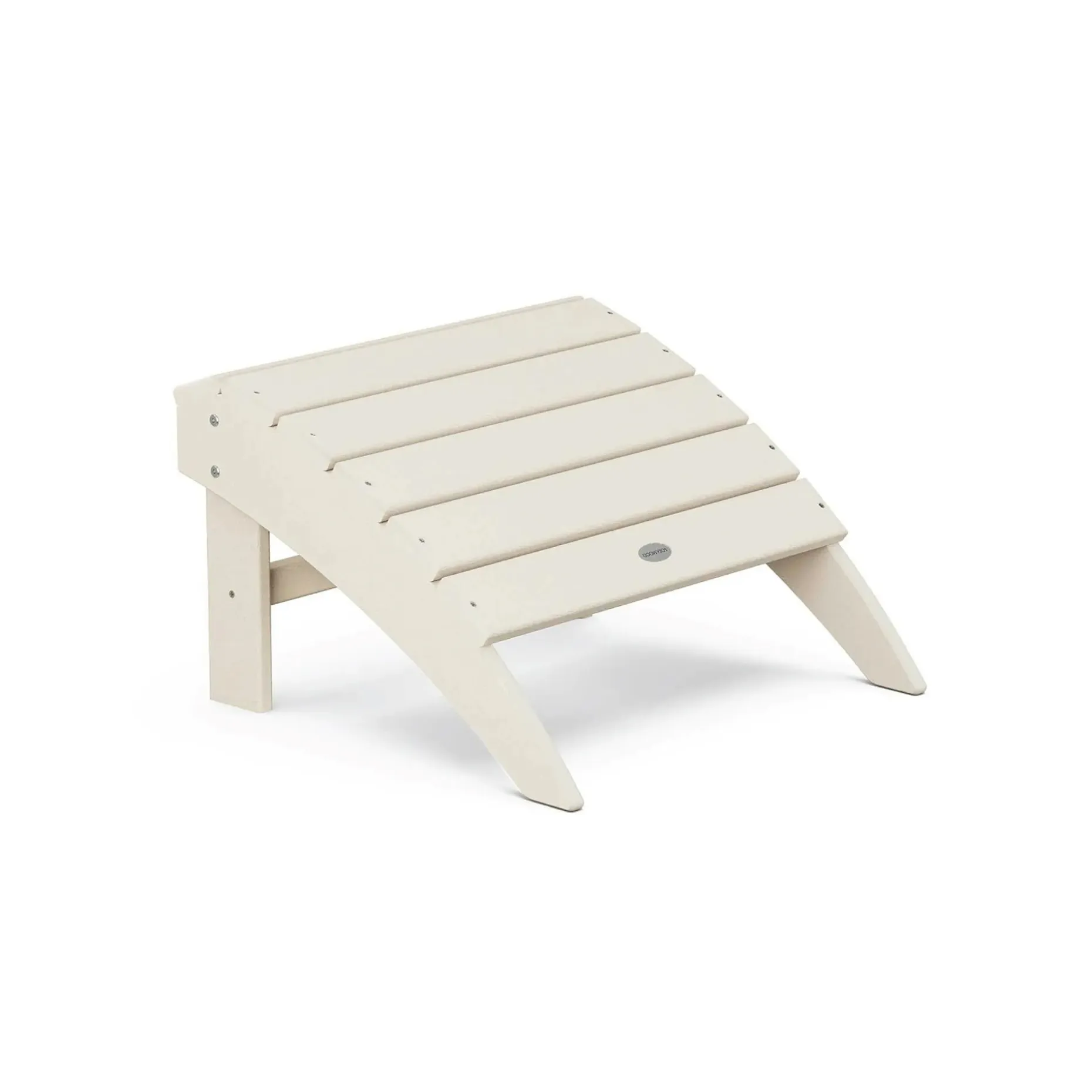 Polywood® 20.5" Outdoor Ottoman - Sand