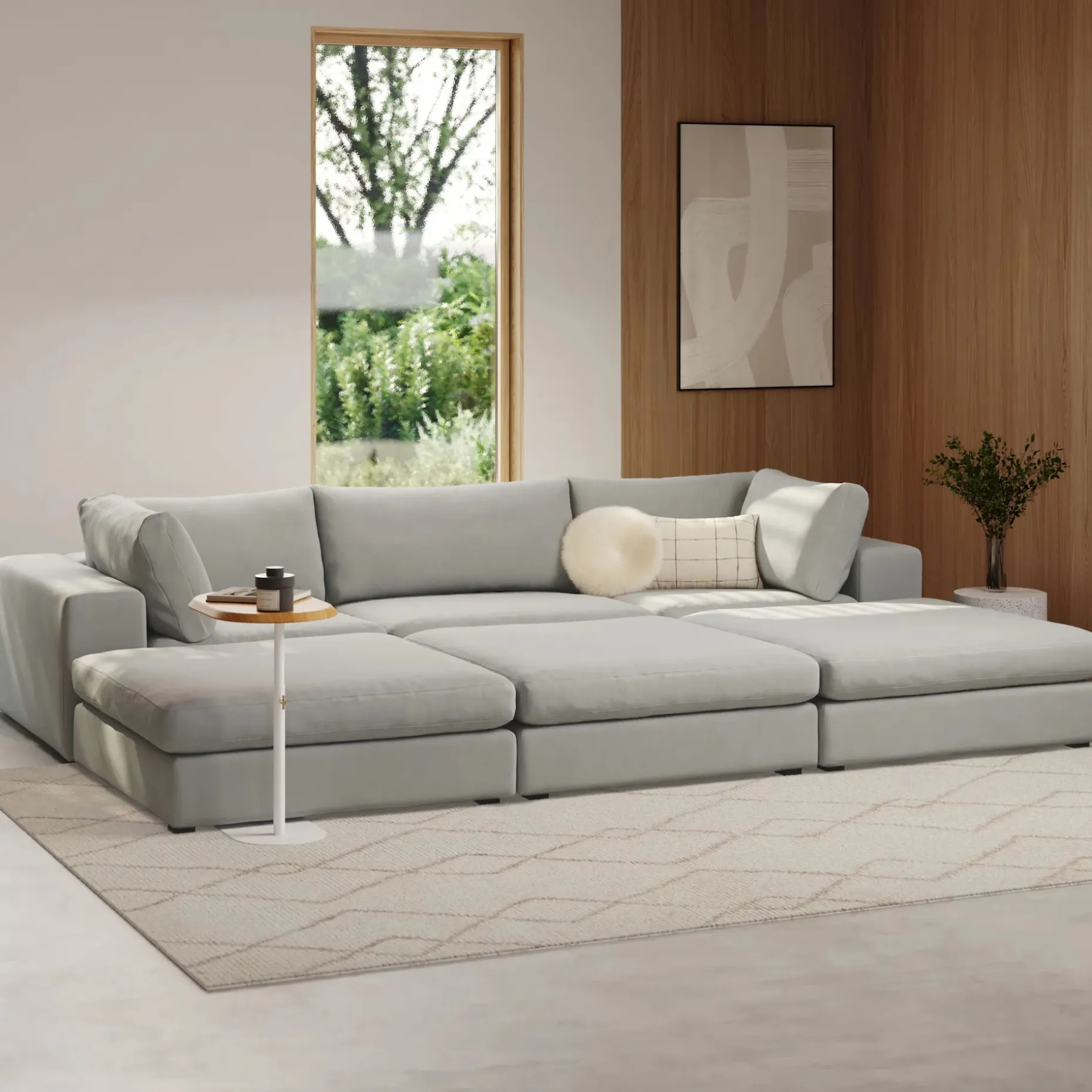 Portima C Side Table - Oak