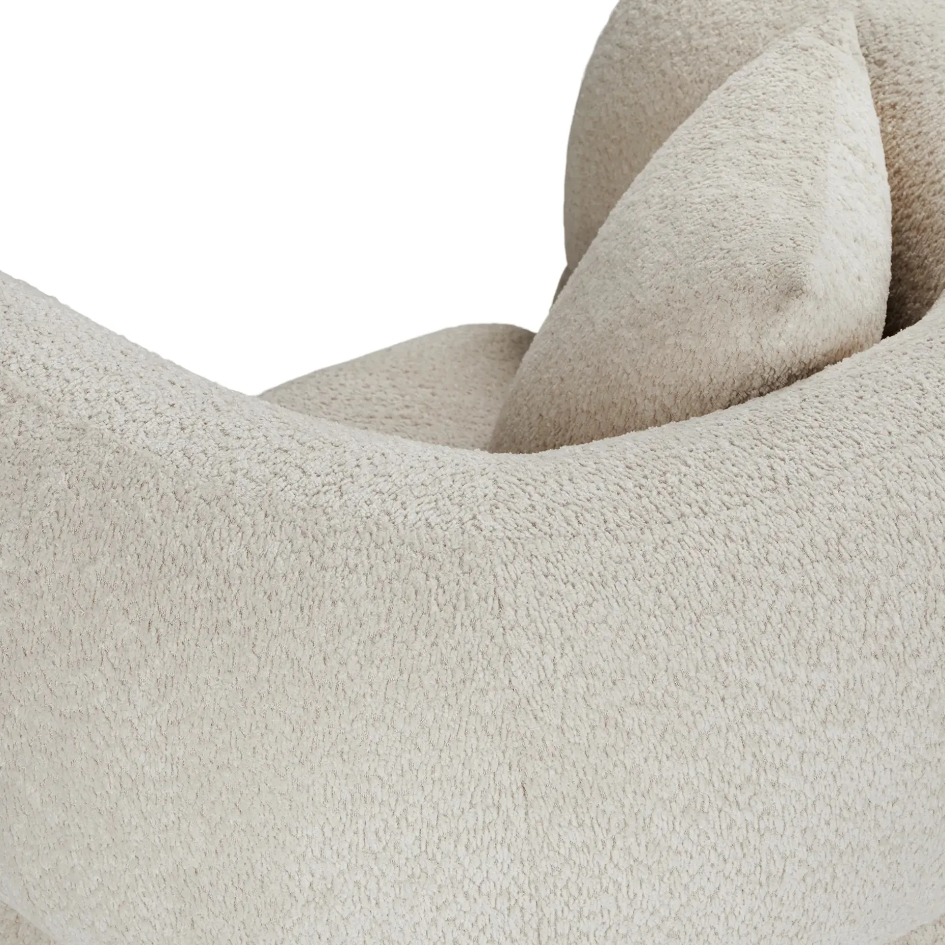 Quinn 40.5" Swivel Lounge Chair - Nouna Pearl